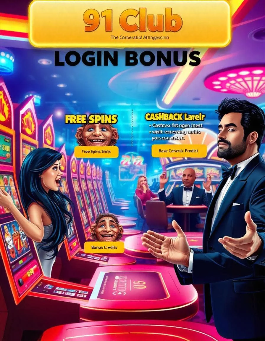 91 Club Login Bonus: Unlock a World of Gaming Rewards